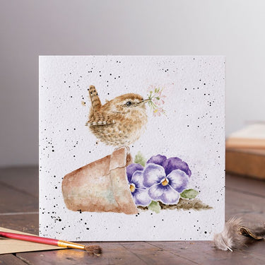 Wrendale Designs 'Pottering About' Wren Card| Online For Equine