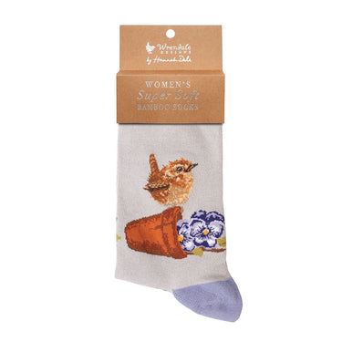 Wrendale Designs 'Pottering About' Wren Socks| Online For Equine