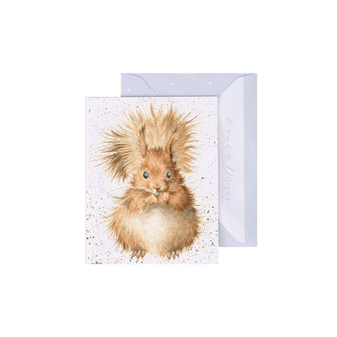 Wrendale Designs 'Redhead' Squirrel Mini Card| Online For Equine