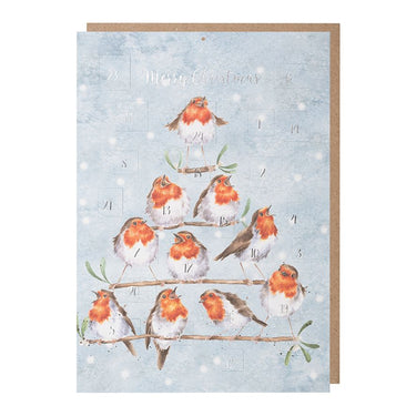 Wrendale Designs 'Rockin Robins' Robin Advent Calendar| Online For Equine