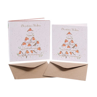 Wrendale Designs 'Rockin' Robins' Robin Christmas Card Box Set| Online For Equine