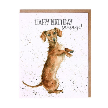 Wrendale Designs 'Sausage' Dachshund Birthday Card| Online For Equine