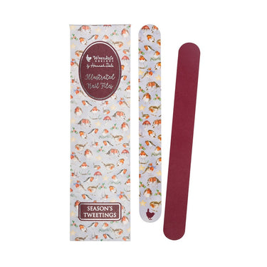 Wrendale Designs 'Season'S Tweetings' Robin Christmas Nail File| Online For Equine