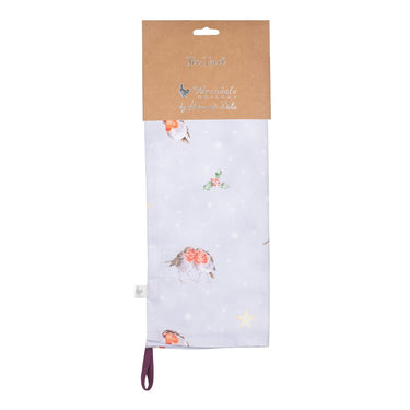 Wrendale Designs 'Season'S Tweetings' Robin Tea Towel| Online For Equine