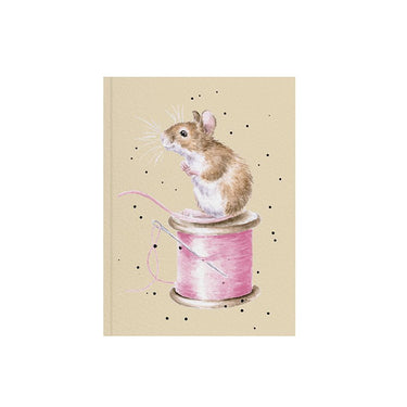 Wrendale Designs 'Sew It Begins' Mouse A6 Notebook| Online For Equine