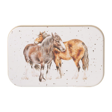 Wrendale Designs 'Side By Side' Horse Mini Tin| Online For Equine