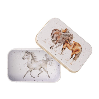 Wrendale Designs 'Side By Side' Horse Mini Tin| Online For Equine