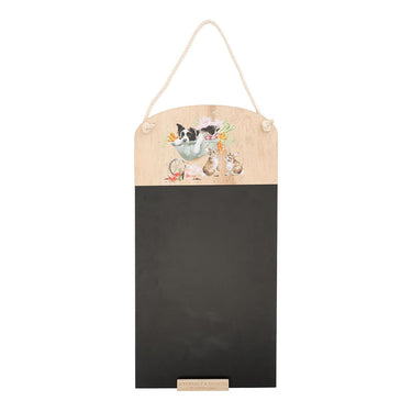 Wrendale Designs 'Sleeping On The Job' Border Collie Chalkboard| Online For Equine