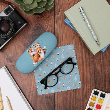 Wrendale Designs 'Snug As A Cub' Fox Glasses Case| Online For Equine