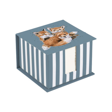 Wrendale Designs 'Snug As A Cub' Fox Memo Block| Online For Equine