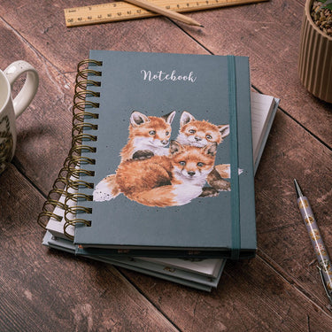Wrendale Designs 'Snug As A Cub' Fox Notebook| Online For Equine