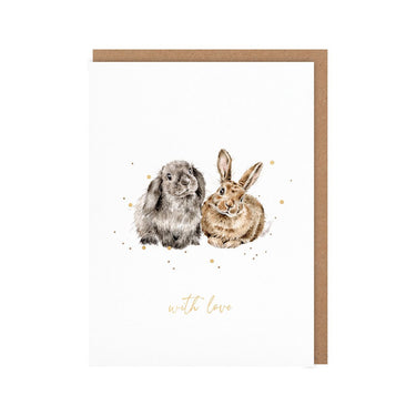 Wrendale Designs 'Some Bunny To Love' Rabbit With Love Little Sentiment Card| Online For Equine