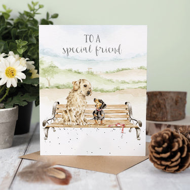 Wrendale Designs 'Special Friend' Dog Friendship Card| Online For Equine