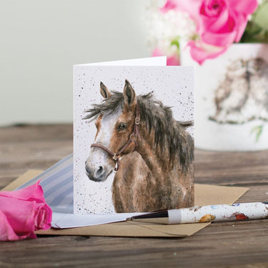 Wrendale Designs 'Spirit' Horse Mini Card| Online For Equine