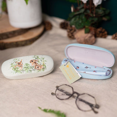 Wrendale Designs 'Spring Hares' Hare Glasses Case| Online For Equine