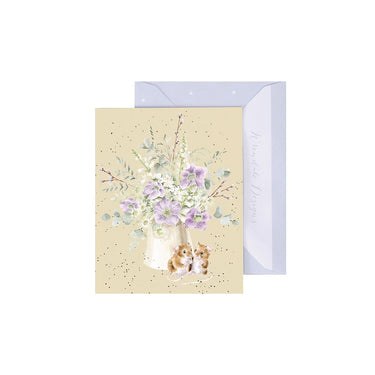 Wrendale Designs 'Squeak-Hearts' Mouse Mini Card| Online For Equine