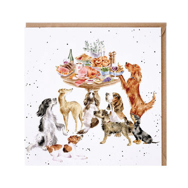 Wrendale Designs 'Sunday Lunch' Dog Card| Online For Equine
