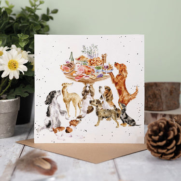 Wrendale Designs 'Sunday Lunch' Dog Card| Online For Equine
