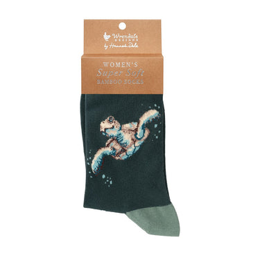 Wrendale Designs 'Swimming School' Turtle Socks| Online For Equine