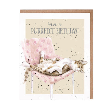 Wrendale Designs 'Tabby Birthday' Cat Birthday Card| Online For Equine
