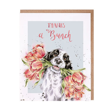 Wrendale Designs 'Thanks A Bunch' Thank You Card| Online For Equine