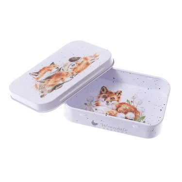 Wrendale Designs 'The Afternoon Nap' Fox Mini Gift Tin| Online For Equine
