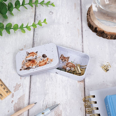 Wrendale Designs 'The Afternoon Nap' Fox Mini Gift Tin| Online For Equine