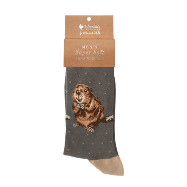 Wrendale Designs 'The Arborist' Beaver Men'S Socks| Online For Equine