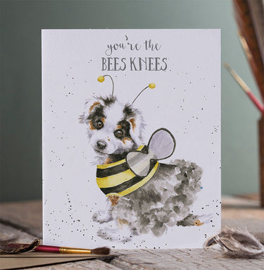 Wrendale Designs 'The Bees Knees' Dog Card| Online For Equine