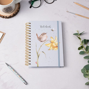 Wrendale Designs 'The Birds And The Bees' Wren Notebook| Online For Equine