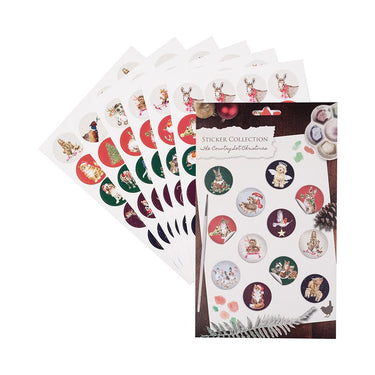 Wrendale Designs 'The Country Set Christmas' Country Animal Stickers| Online For Equine