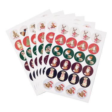 Wrendale Designs 'The Country Set Christmas' Country Animal Stickers| Online For Equine