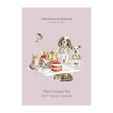 Wrendale Designs 'The Country Set' Family Calendar 2027| Online For Equine