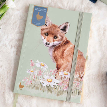 Wrendale Designs 'The Curious Cub' Fox Signature Stationery Notebook| Online For Equine