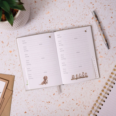 Wrendale Designs 'The Flower Pot' Rabbit Address Book| Online For Equine