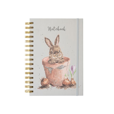 Wrendale Designs 'The Flower Pot' Rabbit Notebook| Online For Equine