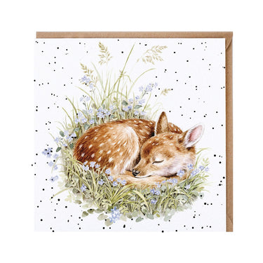 Wrendale Designs 'The Gentle Fawn' Deer Card| Online For Equine