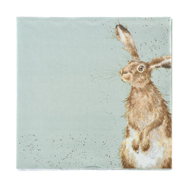 Wrendale Designs 'The Hare And The Bee' Hare Napkins| Online For Equine