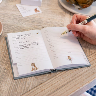 Wrendale Designs 'The Highlander' Highland Cow Address Book| Online For Equine