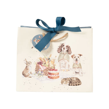 Wrendale Designs 'The Hoppy Picnic' Medium Gift Bag| Online For Equine