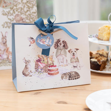 Wrendale Designs 'The Hoppy Picnic' Medium Gift Bag| Online For Equine