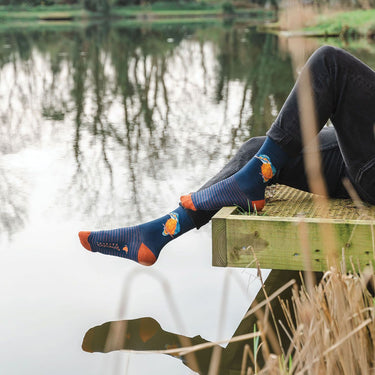 Wrendale Designs 'The Kingfisher' Kingfisher Men'S Socks| Online For Equine