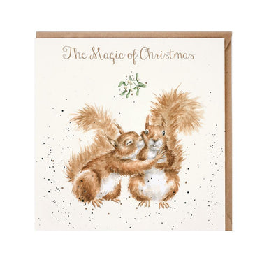 Wrendale Designs 'The Magic Of Christmas' Squirrel Christmas Card| Online For Equine