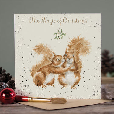 Wrendale Designs 'The Magic Of Christmas' Squirrel Christmas Card| Online For Equine