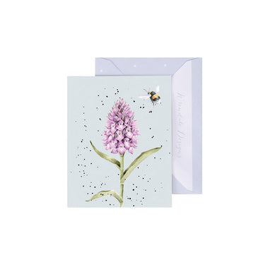 Wrendale Designs 'The Marsh Orchid' Bee Mini Card| Online For Equine