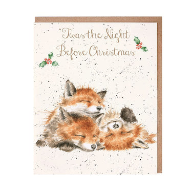 Wrendale Designs 'The Night Before Christmas' Fox Card Pack| Online For Equine