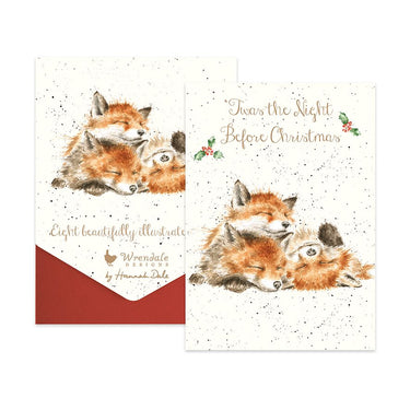 Wrendale Designs 'The Night Before Christmas' Fox Card Pack| Online For Equine