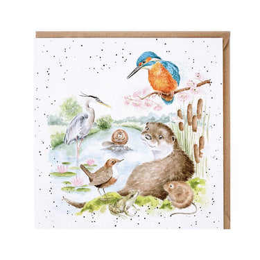 Wrendale Designs 'The Riverbank' Animal Card| Online For Equine