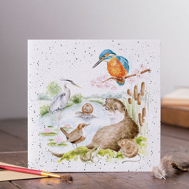 Wrendale Designs 'The Riverbank' Animal Card| Online For Equine