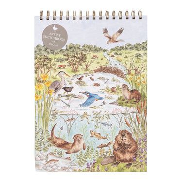 Wrendale Designs 'The Riverbank' Nature Sketchbook| Online For Equine